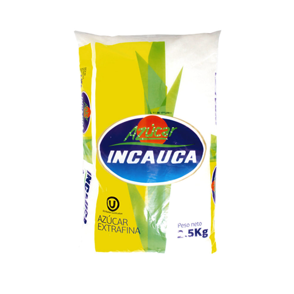 AZUCAR REFINO  x 2.5KL INCAUCA
