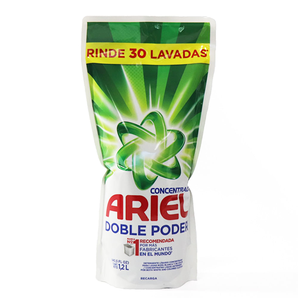 DETERGENTE ARIEL LIQUIDO CONCENTR*1.2LT