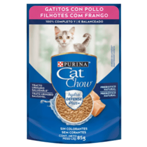 ALIMENTO PARA GATITOS CAT CHOW POLLO*85G