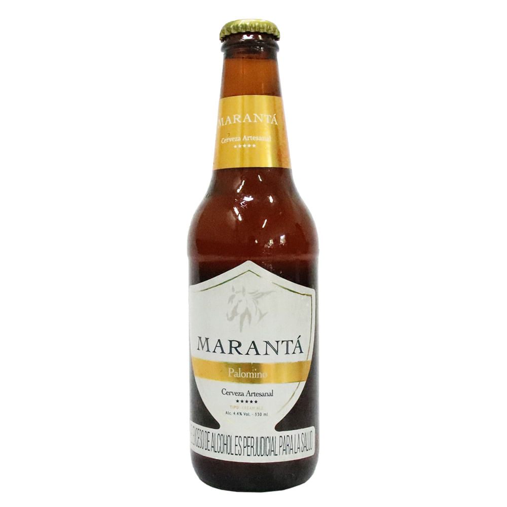CERVEZ ART PALOMINO DORADA MARANTA*330ML