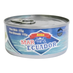 ATUN LOMITOS EN ACEITE MAR ECUADOR*175GR