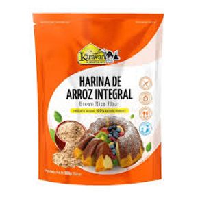 HARINA DE ARROZ INTEGRAL KARAVANSAYx500G