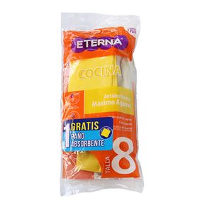 GUANTE MAXIMO AGARRE+PAÑO 8 ETERNA