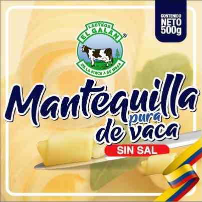 MANTEQUILLA PURA EL GALAN *500GR