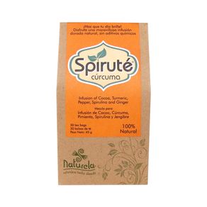 TE DORADO CURCUMA SPIRUTE 30 BOL 45GR