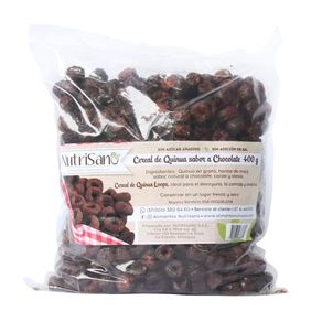 CEREAL QUINUALOOPSCHOCOL NUTRISANO*400GR