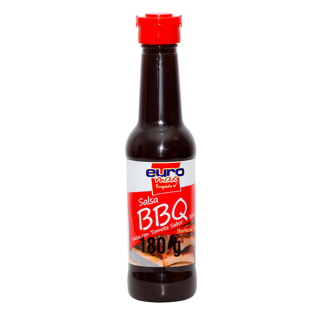 SALSA BBQ PET EUROMAX NV x 180GR