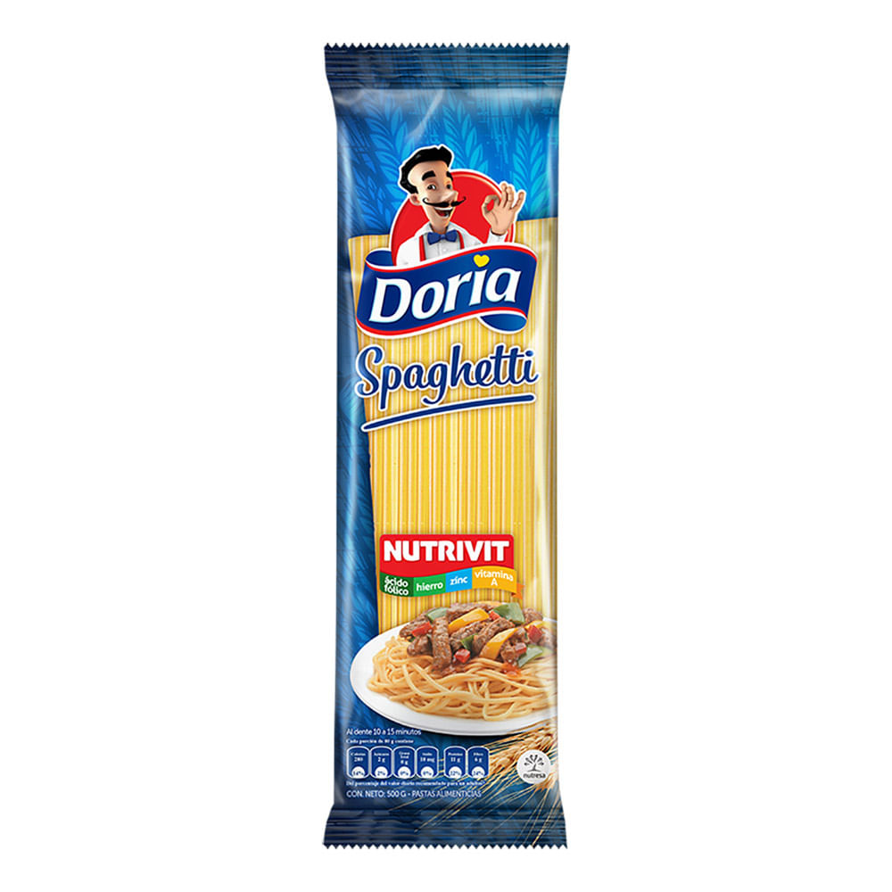 SPAGUETTI DORIA  x 500GR