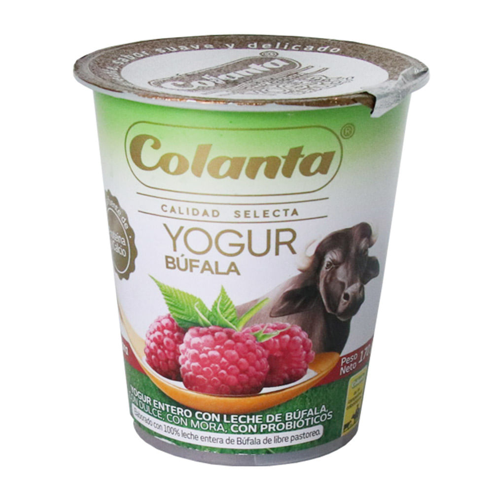 YOGUR DE BUFALA CUCHARIAB MORA*170GR