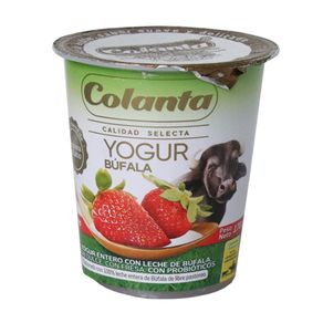 YOGUR DE BUFALA CUCHARIAB FRESA*170GR