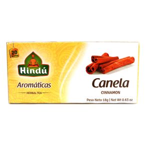 AROMATICA CANELA HINDU 20 U x 18GR
