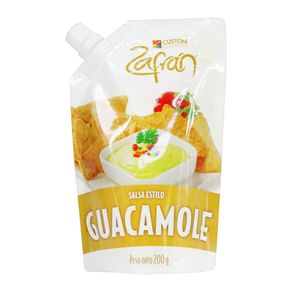 SALSA TIPO GUACAMOLE ZAFRAN x 200 GR