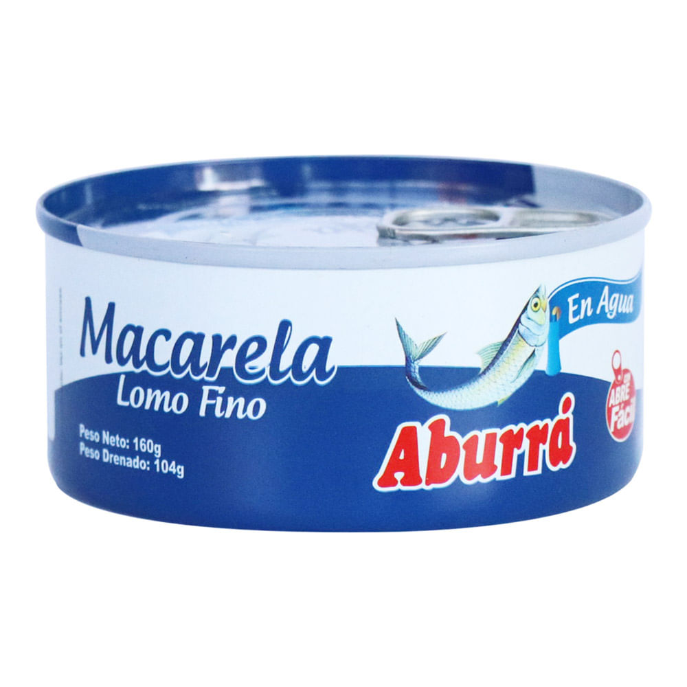 LOMITO MACARELA EN AGUA ABURRA*150GR