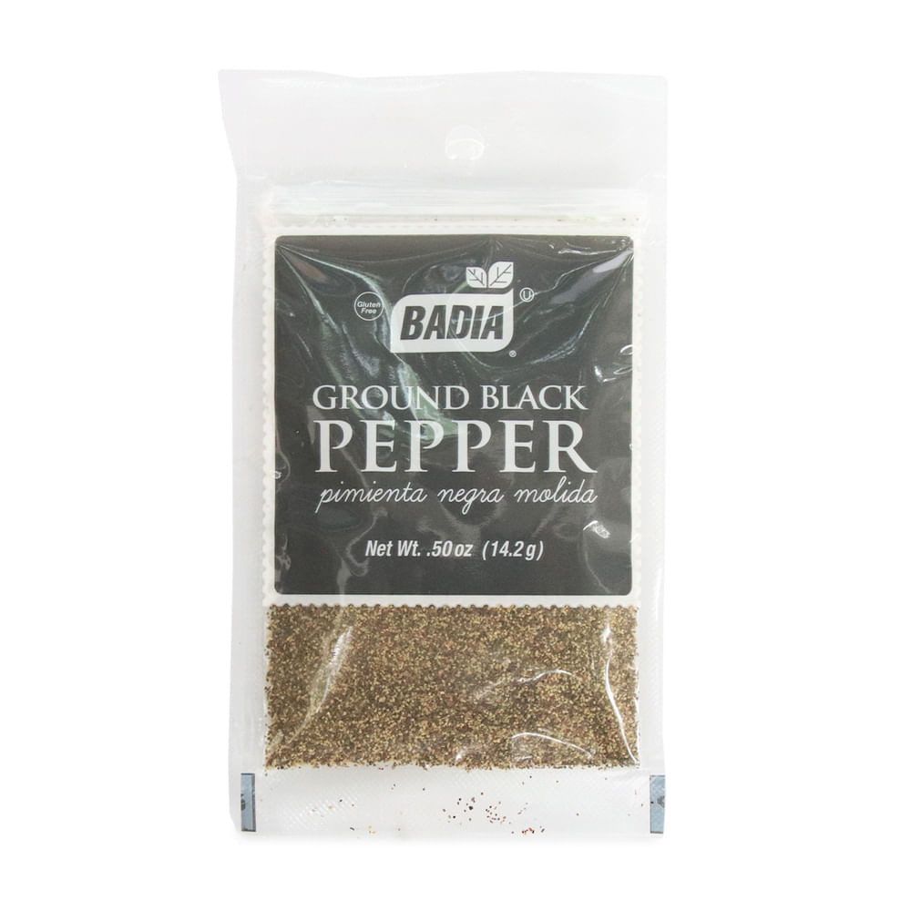 PIMIENTA NEGRA MOLIDA BADIA  x 14.2GR