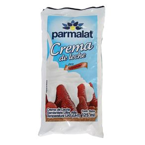 CREMA DE LECHE PARMALAT BOLSA* 125 ML