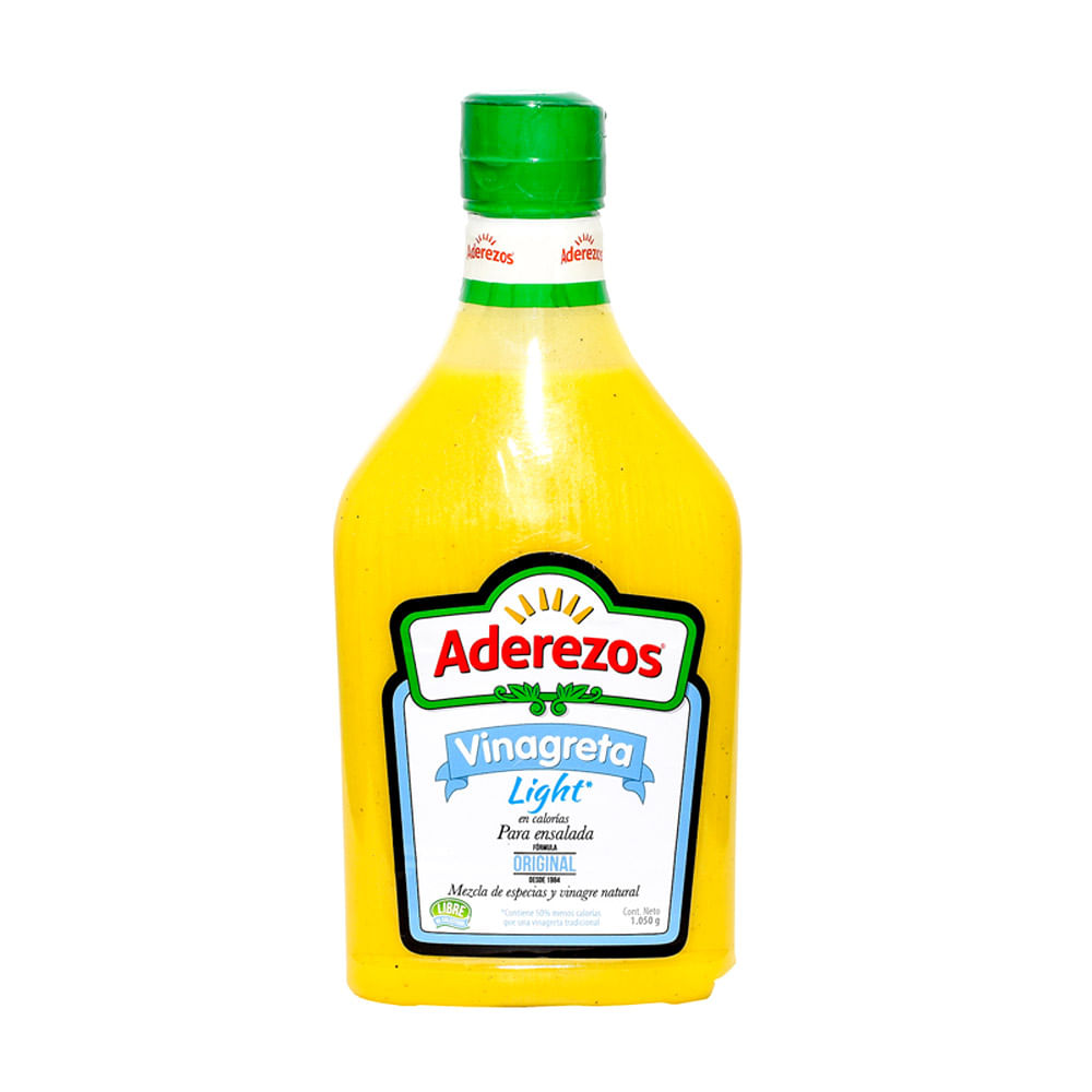 VINAGRETA LIGHT FCO ADEREZOS x 1050ML