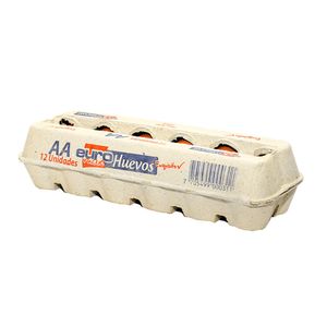 Huevo Euromax Rojo Aa X 12 Ud