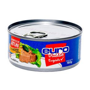 ATUN LOMITOS EN ACEITE EUROMAX x 160GR