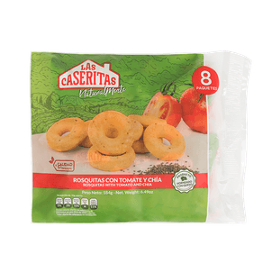 ROSQUITAS CASERITAS TOMATE Y CHIA*8UND
