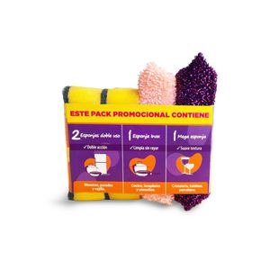 Esponja ETERNA pack x4 unds