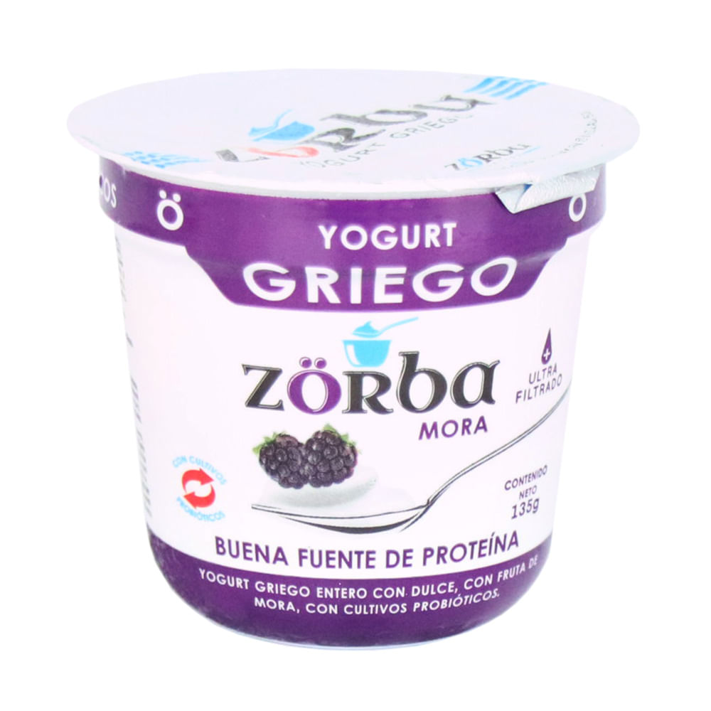YOGURT ZORBA GRIEGO MORA X135G