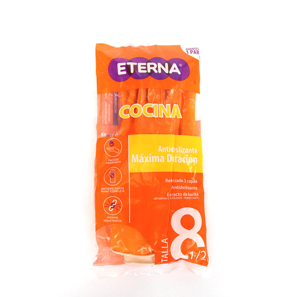 GUANTE ANTIDESLIZANTE TALLA 8.5 ETERNA