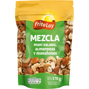 MEZCLA MIX NUECES  FRITOLAY x 370 GR