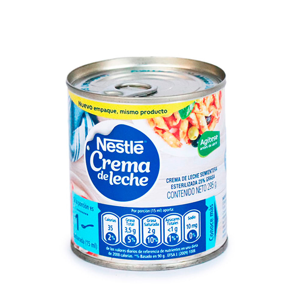 CREMA DE LECHE x 295GR NESTLE