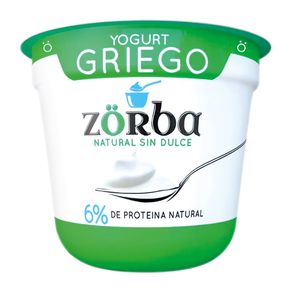 YOGURT ZORBA GRIEGO NATUR SIN DULC X135G