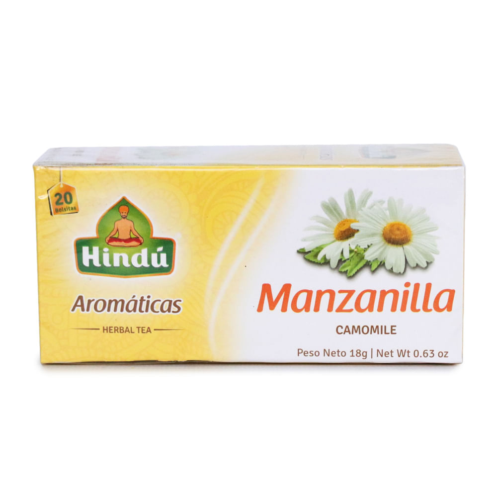 AROMATICA MANZANILLA HINDU 20 U  x 18GR