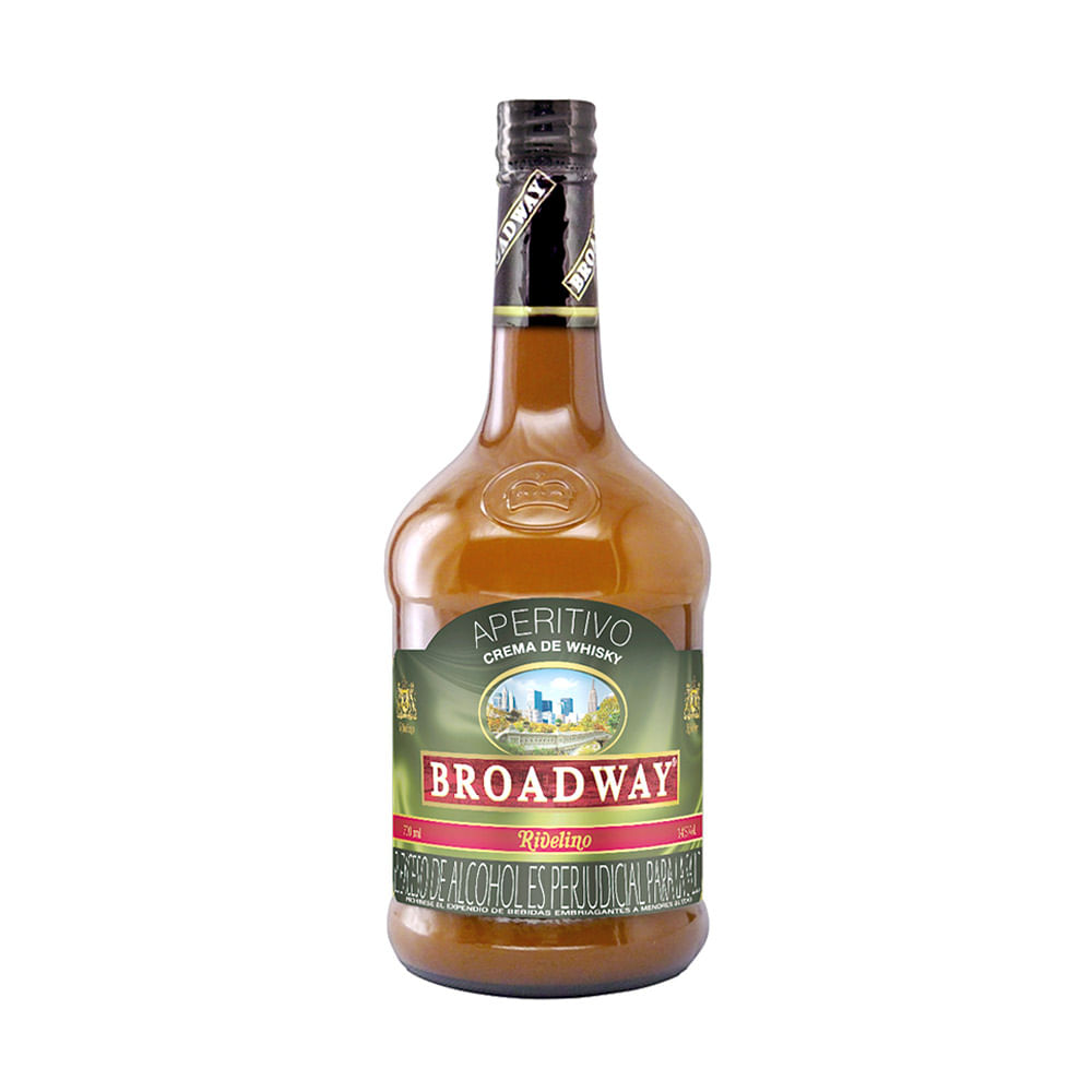 CREMA WHISKY BROADWAY RIVELINO x 700ML
