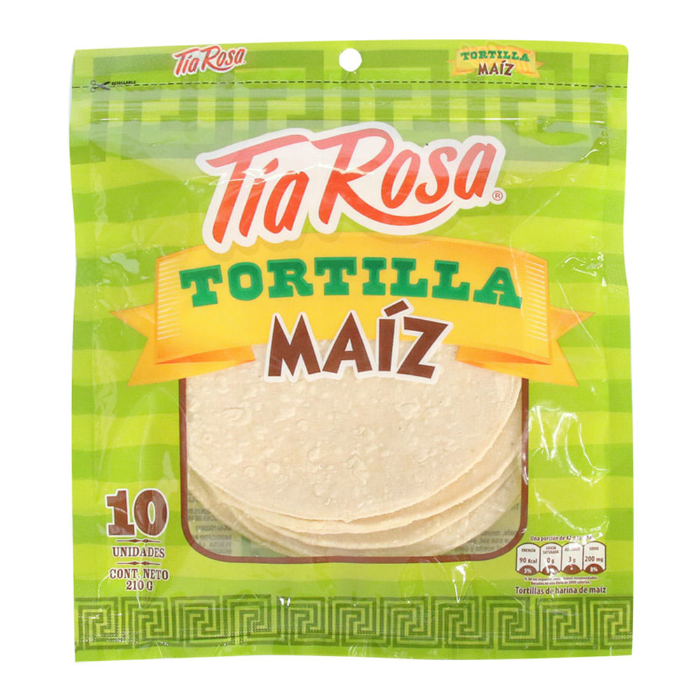 TORTILLA MAIZ TIA ROSA BIMBO  x 210GR