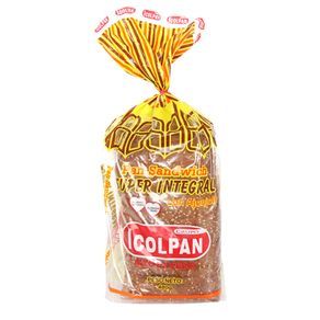 PAN SUPER TAJADO INTEGRAL ICOLPAN*500GR