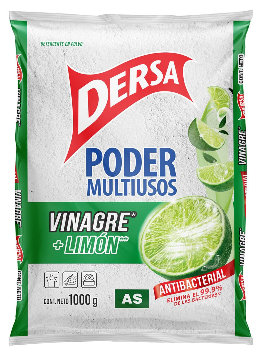 DETERGENTE DERSA VGRE Y LIMON  x 1000 GR