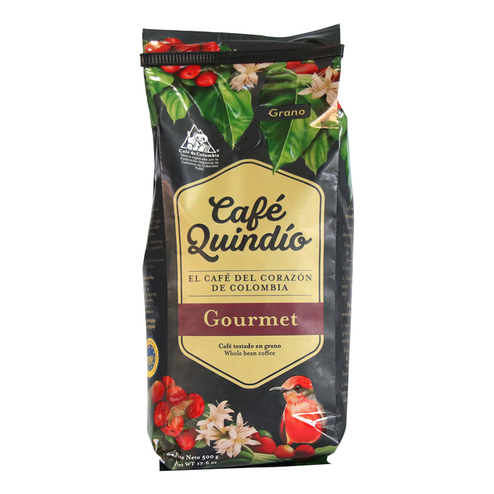 CAFE GOURMET QUINDIO x 500GR GRANO