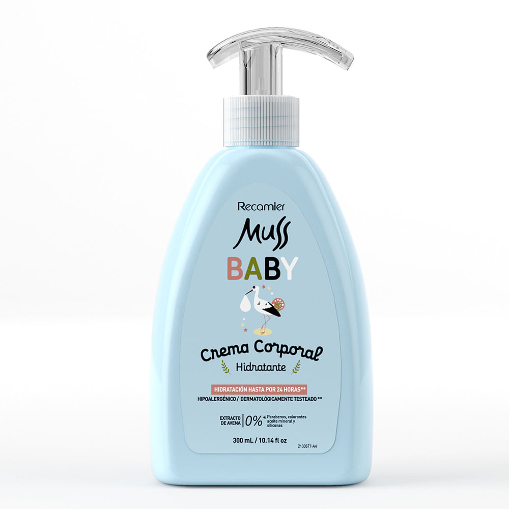 CREMA CORPORAL MUSS BABY*300ML
