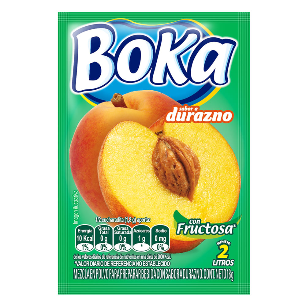 REFRESCO BOKA DURAZNO x 18GR