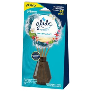 AMBIENTADOR GLADE PARAISO AZUL*100ML