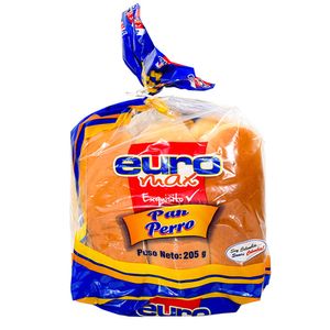 Pan Euromax Perro X 205 gr X 6 und
