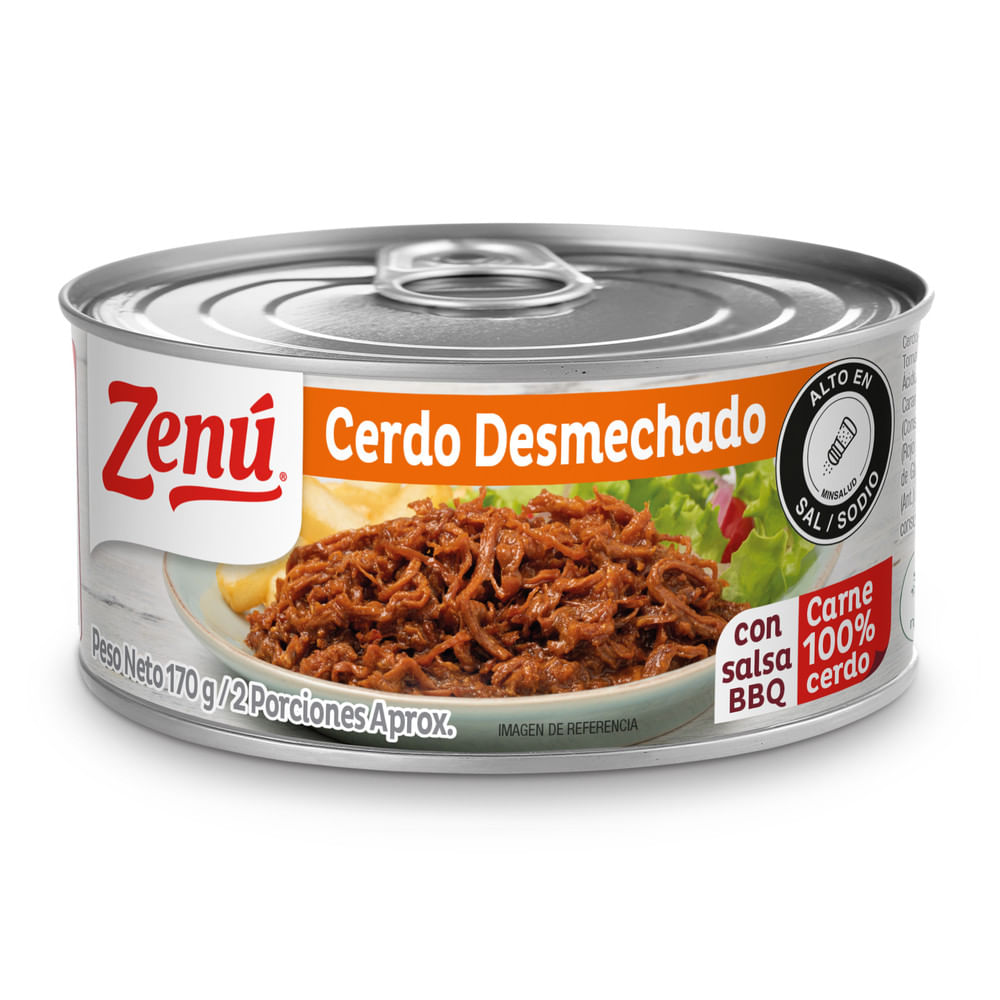 CARNE DESMECHADA ZENU BBQ*170GR
