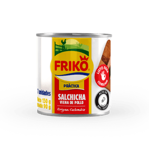 SALCHICHA FRIKO VIENA POLLO 7UND*150GR