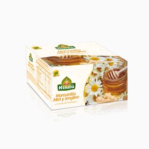 AROMATICA HINDU MANZ -MIEL- JENGIBRE*45G