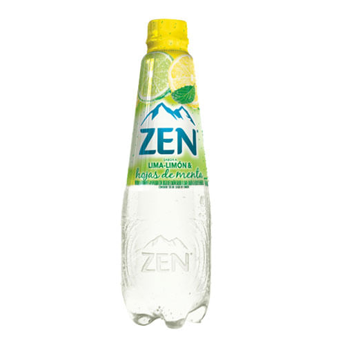 AGUA LIMA/LIMON HOJAS MENTA ZEN*540ML