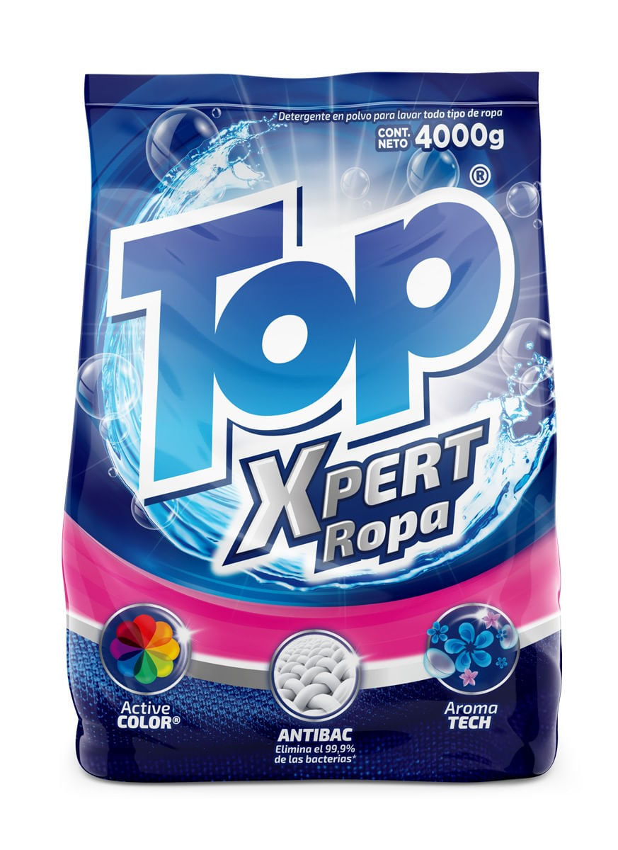 DETERGENTE POLVO TOP EXPERT* 4000GR