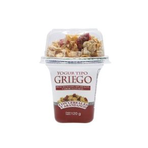 YOGUR GRIEGO CEREAL/ARANDA COLANTAx120GR