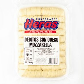 DEDITOS QUESO MOZARELA HERAS 20 UNx540GR