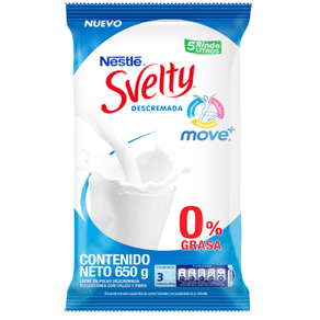 LECHE POLVO SVELTY MOVE DESCREMADA*650GR