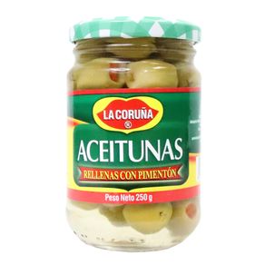 ACEITUNAS RELLENAS FCO CORUÑA x 250GR
