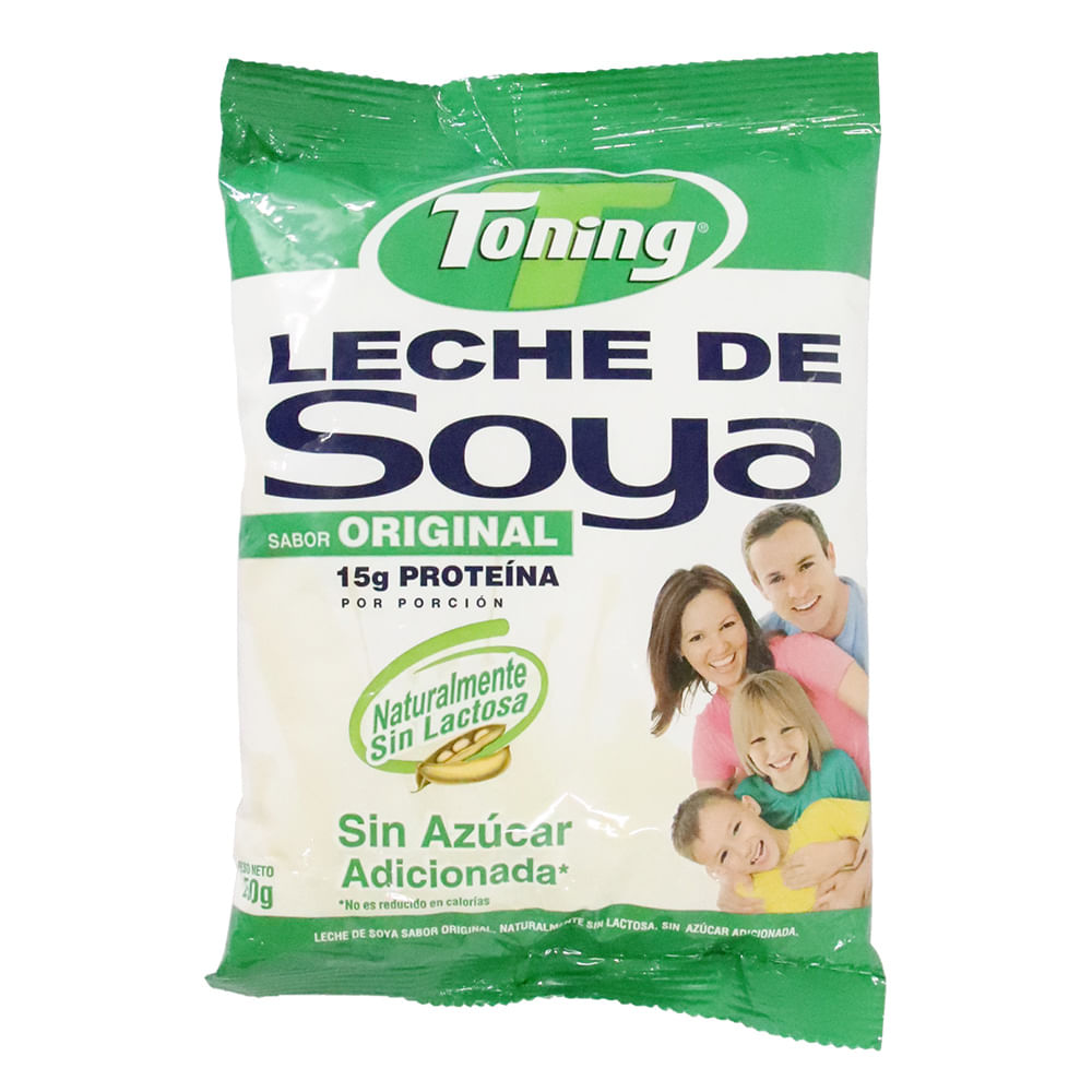 LECHE DE SOYA NATURAL TONINIG  x 250GR