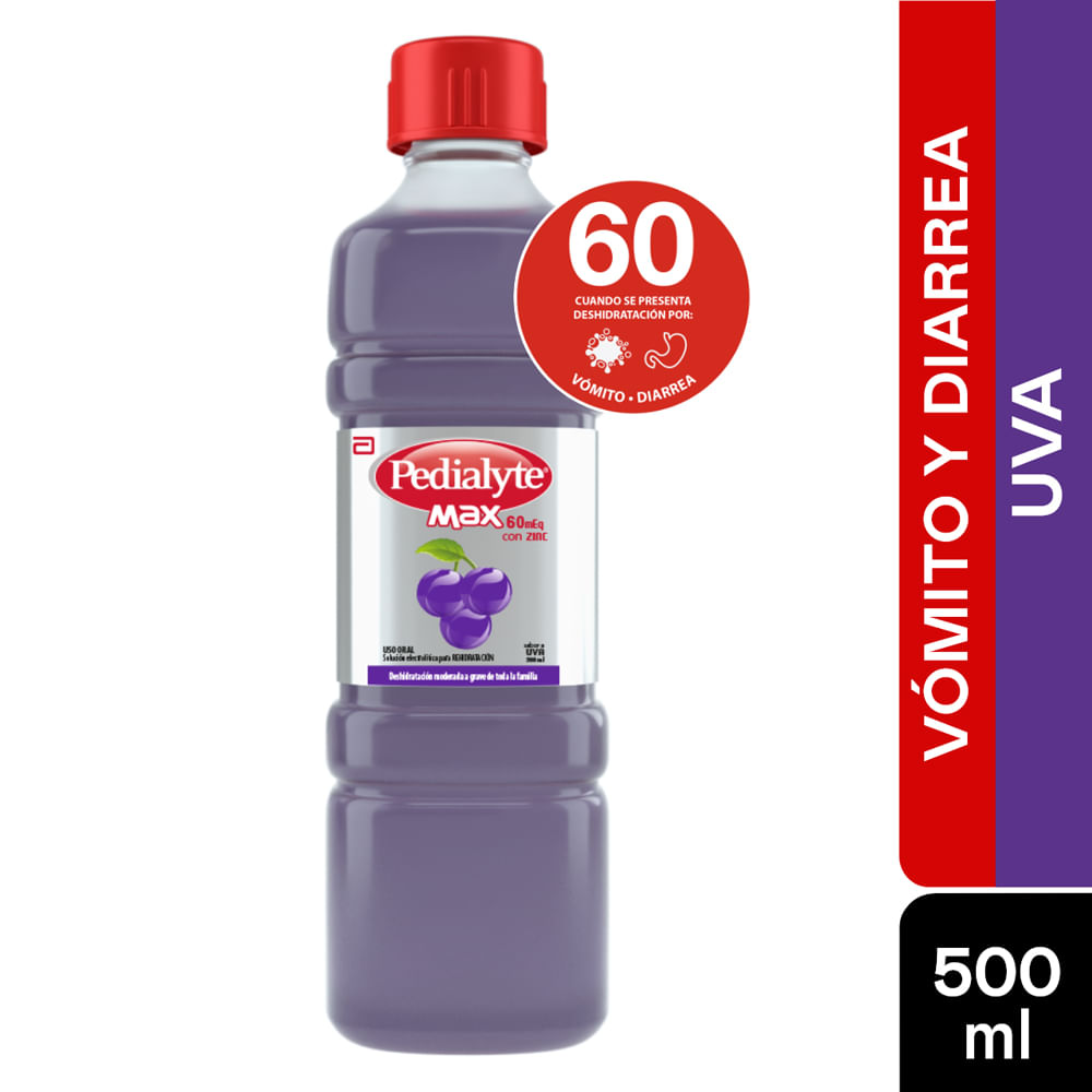 PEDIALYTE 60 UVA  x 500 ML